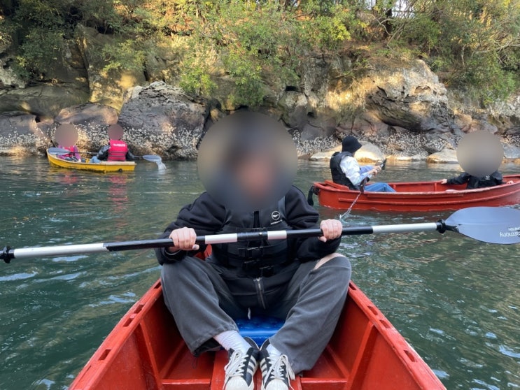  제주 서귀포 관광 쇠소깍 테우, 카약 이용 후기