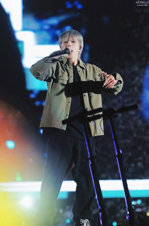  세븐틴 호시 인천 앙콘 데님 팬츠 패션 정보