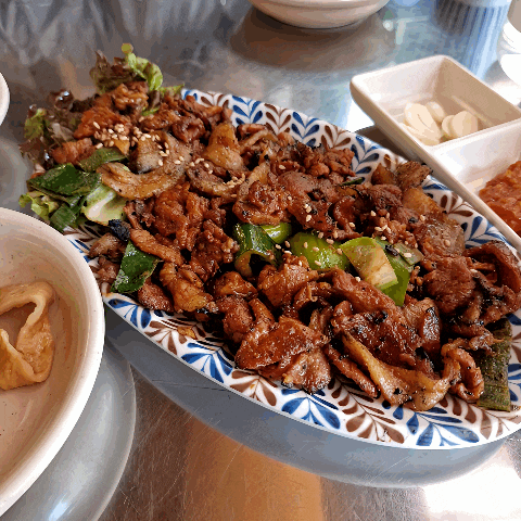  김포 운양동 연탄 불고기 맛집 구워주니까 더 맛있는 사고네 연탄 불고기