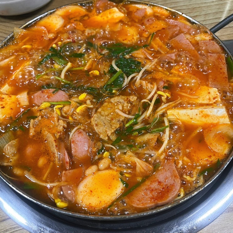  인천 노포 맛집 동춘옥 일미 부대찌개 찐단골 추천