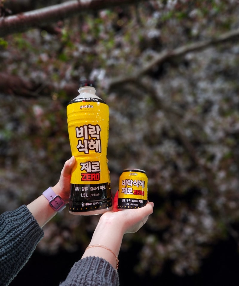 달콤한 식혜를 무설탕으로 즐기는 팔도 비락식혜 제로