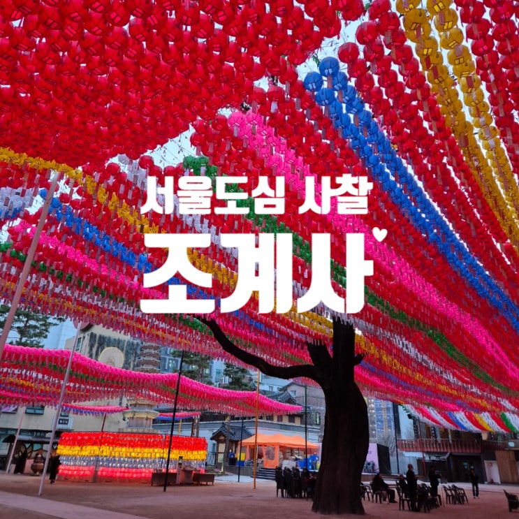  종로 서울도심 속 사찰 조계사 주차 서울가볼만한곳