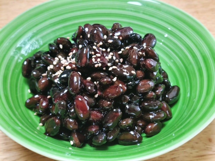  검은 콩자반 만드는법 짭짤하고 부드러운 콩자반 만들기