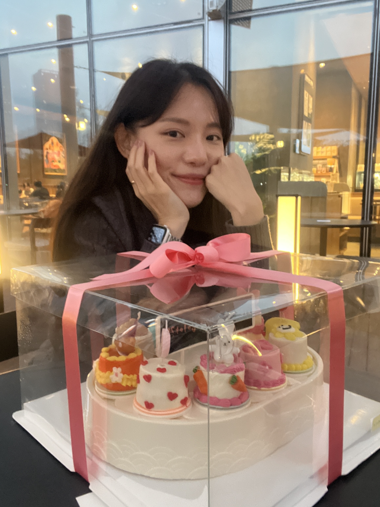  [부천레터링케이크] 해피곰 케이크에서 생일케이크 주문제작