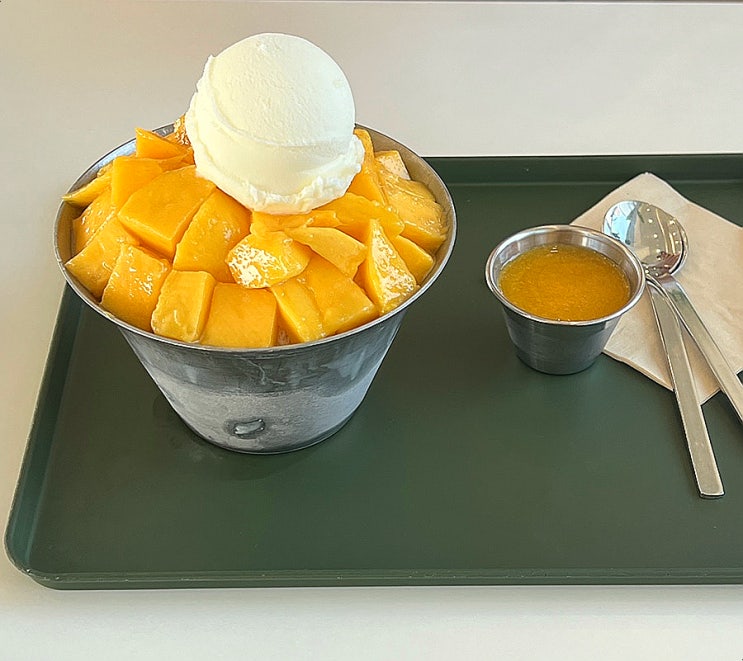  대천가면 카페 라스칼라 생망고빙수는 필수