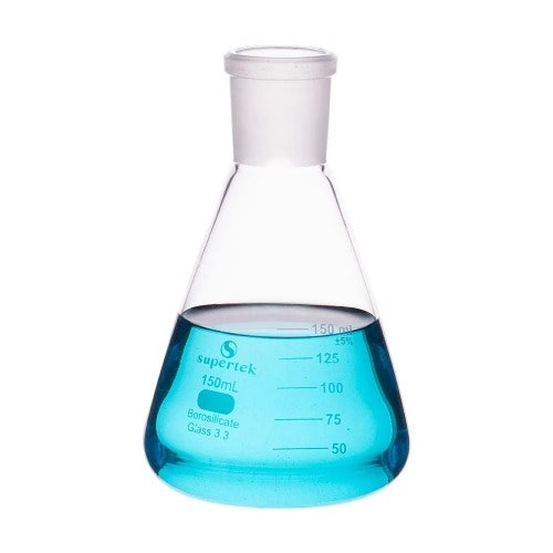  [유리초자] 조인트 삼각 플라스크, 29/32 Conical (Erlenmeyer) Flask with Joint, 29/32