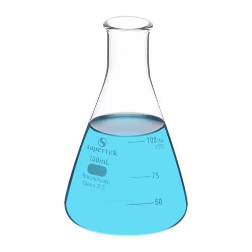  [유리초자] 삼각 투명 플라스크 Conical(Erlenmeyer) Clear Flask
