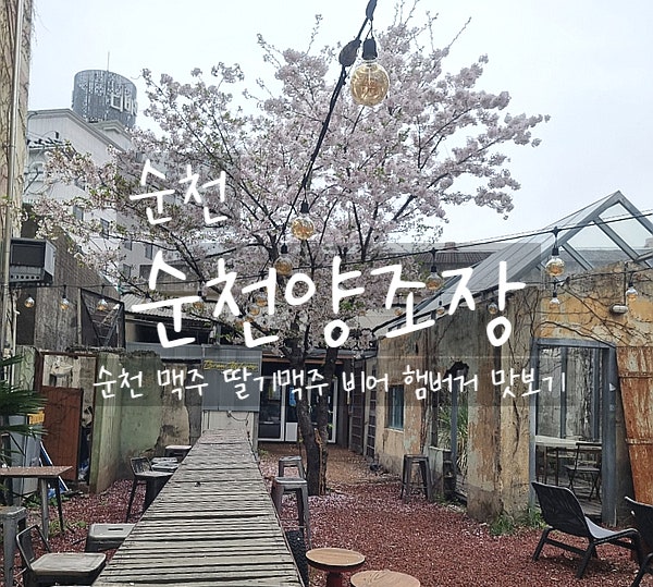  순천여행, 순천양조장 딸기맥주, 순천만 맥주 맛있었던 순천맥주 광주근교여행