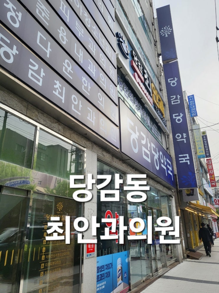  당감동 안과 최안과의원 리모델링, 눈알러지 결막염 진료후기