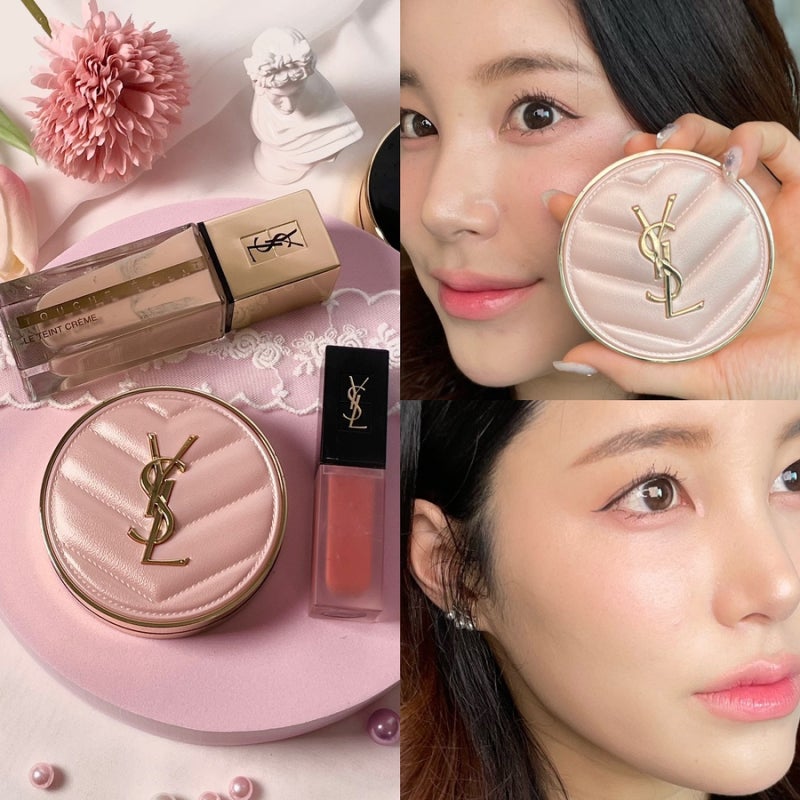 입생로랑 핑크 쿠션 리필 가격 호수 BR20호 여름쿨톤 인생 쿠션 정착
