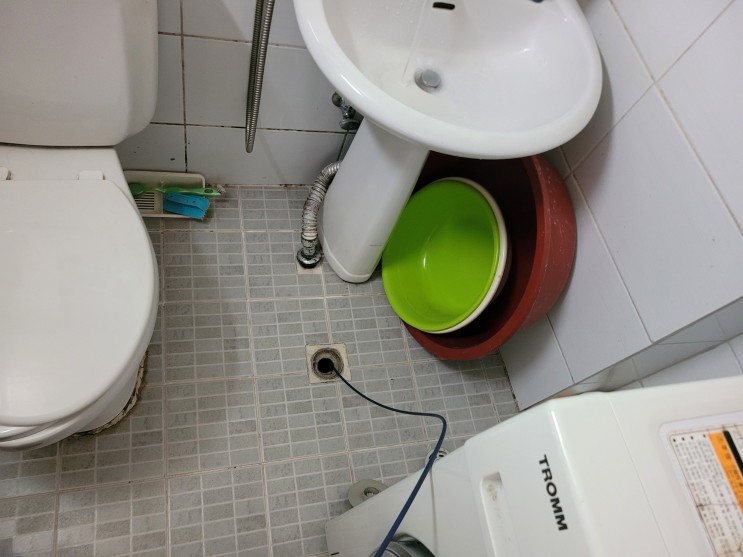 반지하막힘 화장실 물역류 안써도 물넘침 공동 하수구 서울 인천