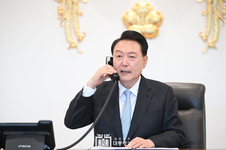 프라보워 수비안토 <b>인도네시아 대통령</b> 당선인 전화 <b>통화</b>