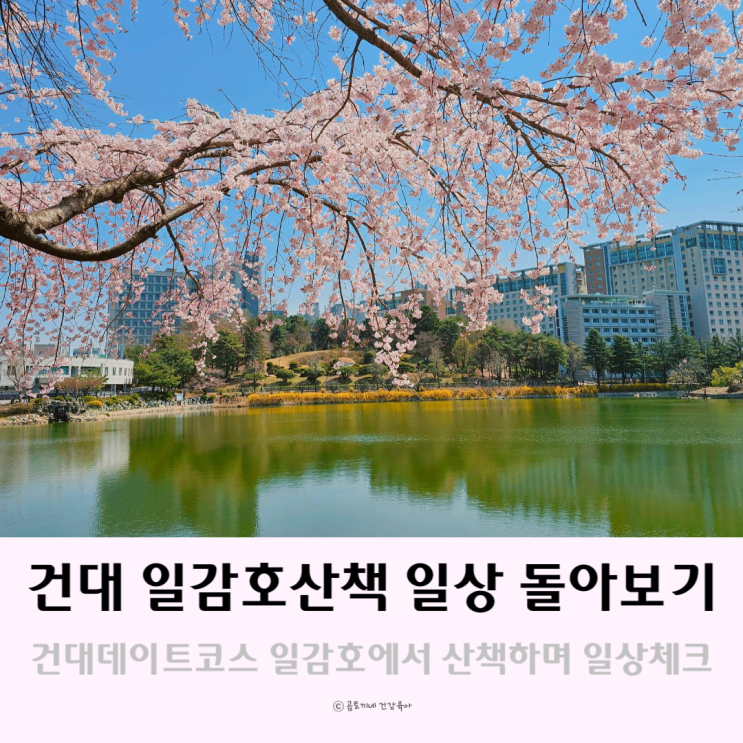 건대데이트 코스 일감호에서 산책하며 일상 돌아보기 건대데이트 코스 일감호에서 산책하며 일상 돌아보기