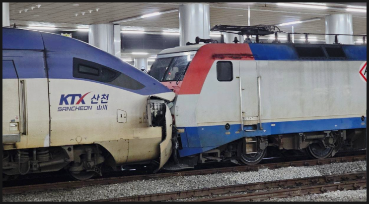 오늘 서울역 열차 접촉사고