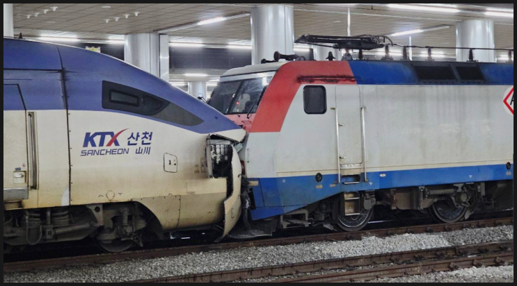 오늘 서울역 열차 접촉사고 오늘 서울역 열차 접촉사고