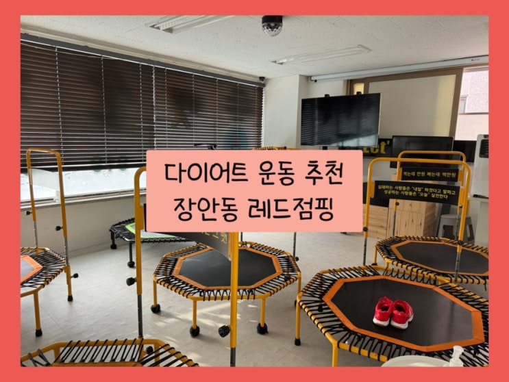  다이어트 운동 추천 - 장안동 레드점핑