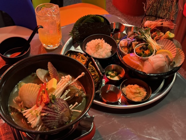  수원역 술집 마케집 힙한 MZ감성의 신선한 해산물 맛집