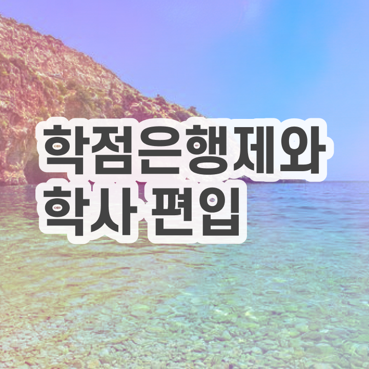  학점은행제현실 주부를 위해 학은제 스케쥴을 완벽하게 챙겨주는 학점은행제 플래너 활용해보세요