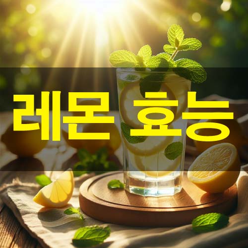  레몬의 상큼한 비밀 레몬 효능 및 부작용 레몬 요리