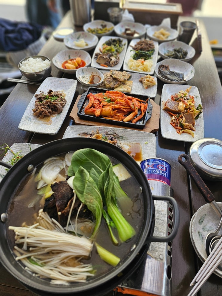  공주 마곡사맛집 마곡사 서울식당 능이더덕정식