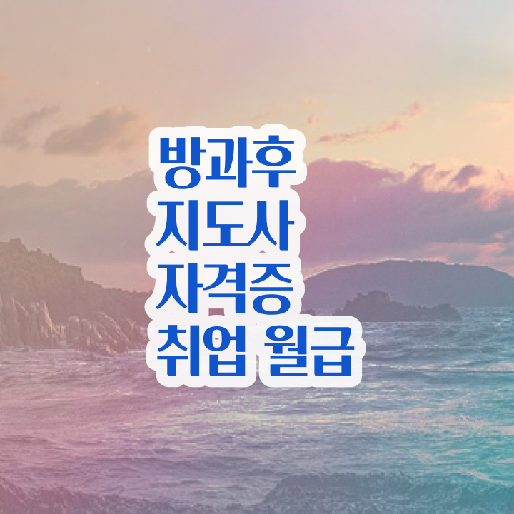  , , 방과후지도사 급여 등 자격증 노하우