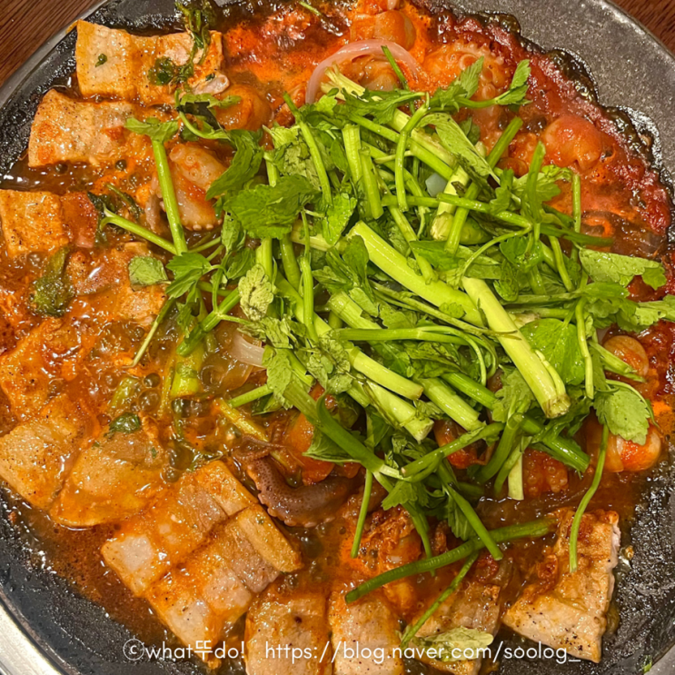  성수 쭈꾸미맛집 쭈꾸미도사 재재재방문후기 @미나리삼겹쭈꾸미+육전 세트