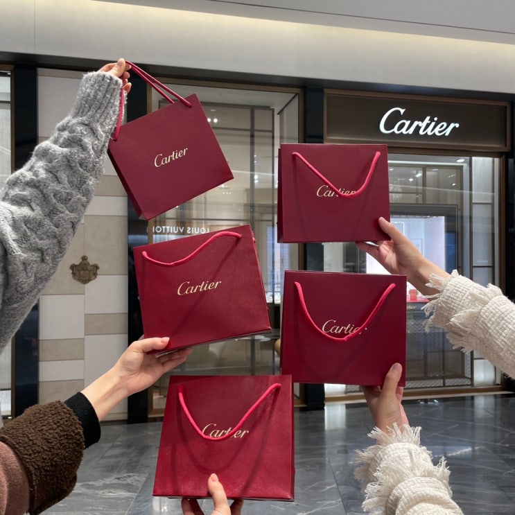 까르띠에 반지로 <b>10주년</b>... 웨딩밴드/ cartier c드링/ <b>핑크</b>골드)