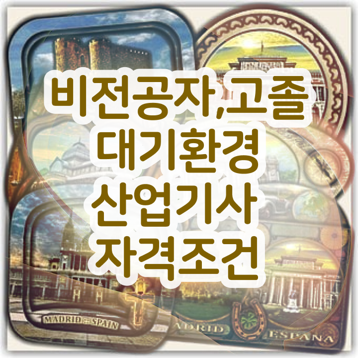  대기환경산업기사 합격률 대기환경산업기사 취득자격 대학진학, 경력없이 인강만으로 1학기 만에 갖춘 과정