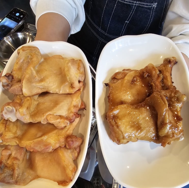  구미 옥계 산동 숯불 닭고기 맛집 <계모임> 구미 옥계점