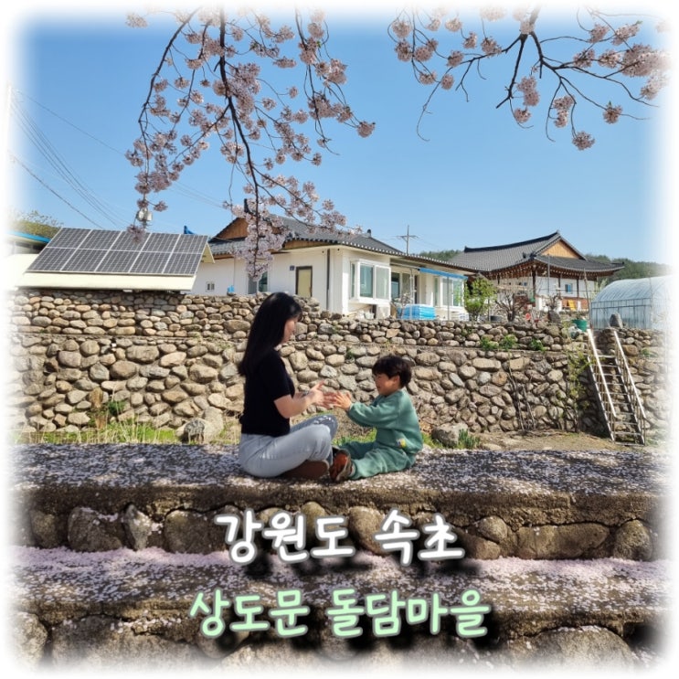  [여행] 강원도 속초, 500년 전통의 "상도문 돌담마을"