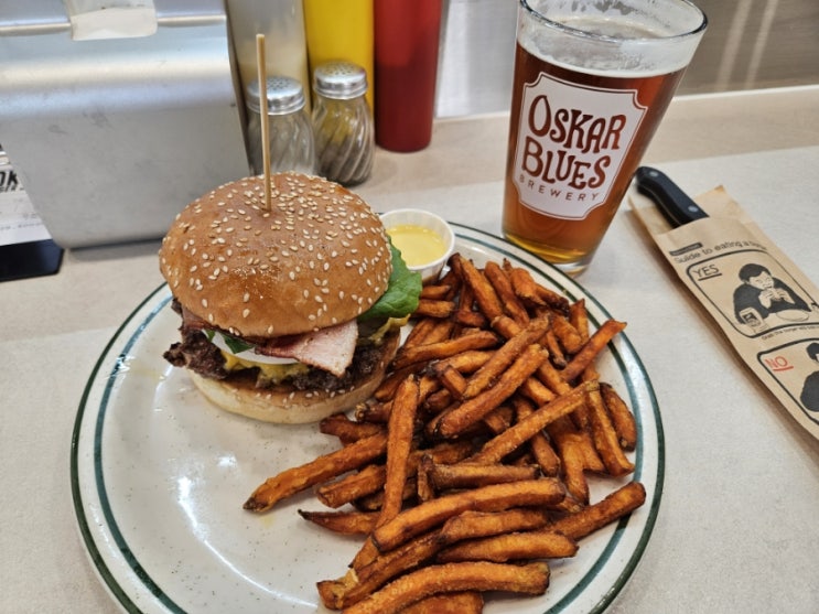  목동 수제버거 맛집 브루클린더버거조인트 목동점 브루클린 웍스 버거세트