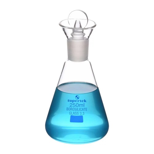  [유리초자] 요오드 삼각 플라스크 Iodine Flask