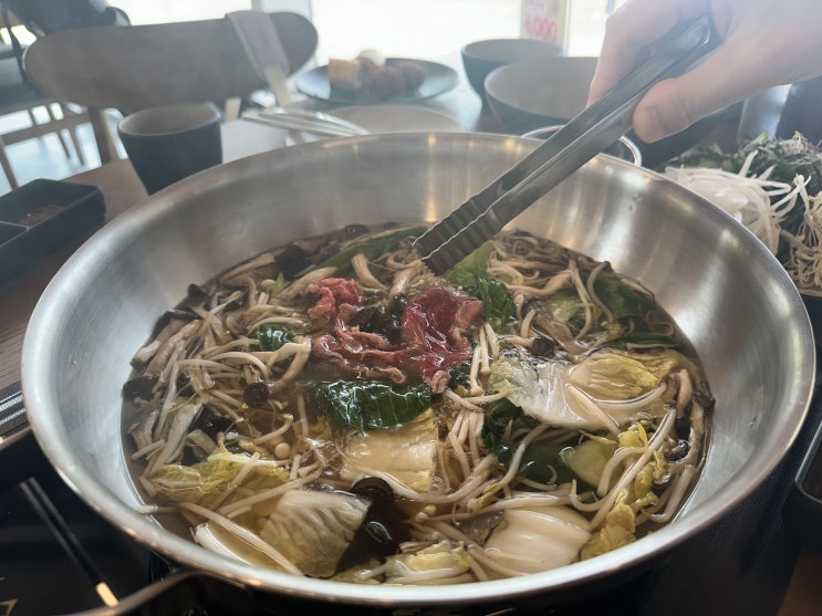  인덕원 근처 맛집 샤브연리지 과천갈현점 샤브샤브 식당