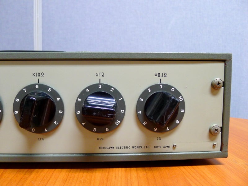Yokogawa 2786 십진저항계 DECADE RESISTANCE BOX 저항박스 : 네이버