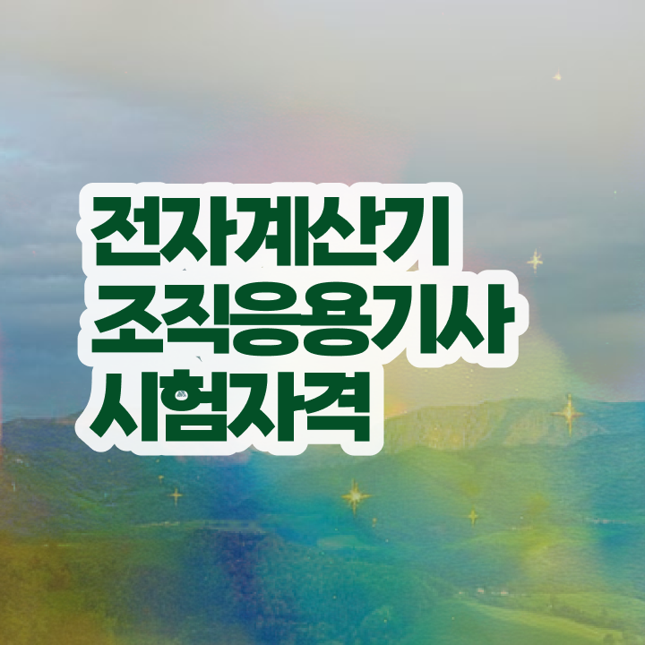  전자계산기조직응용기사 연봉 전자계산기조직응용기사 시험응시자격 직장인도 혼자서 독학으로 4달만에 달성하는 비법