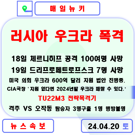 우크라 폭격 TU22M3 격추 vs 오작동 미국 의회 <b>우크라 지원</b>... 