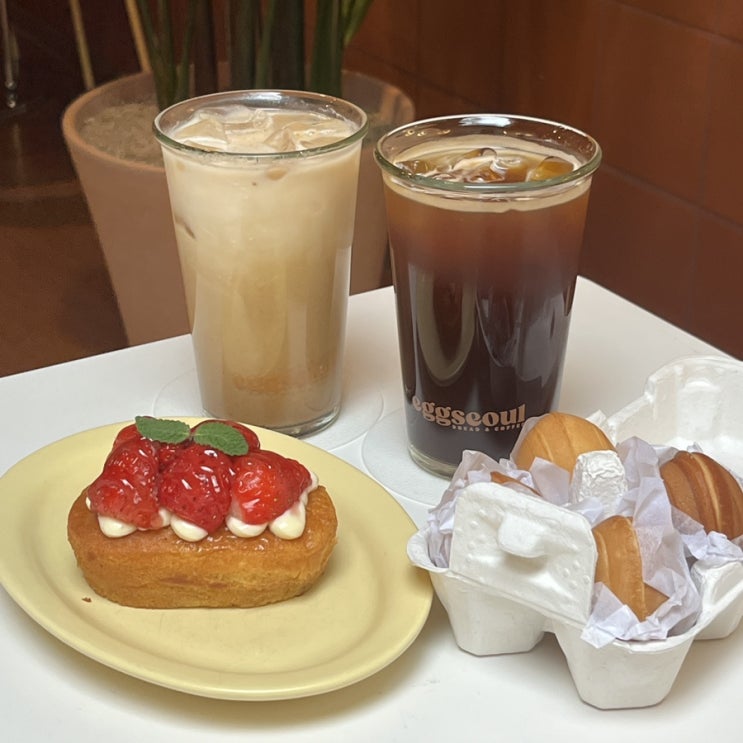  조용한 강남구청역 카페 추천 에그서울