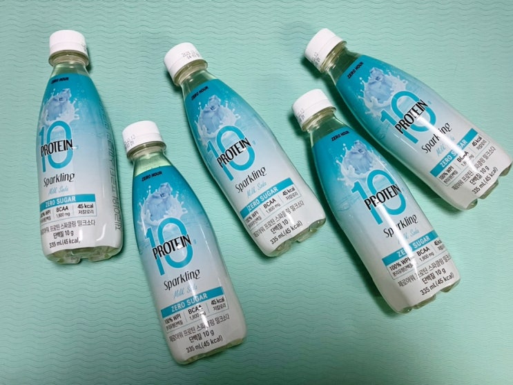  맛있는 프로틴 음료수 추천 제로아워 프로틴 스파클링