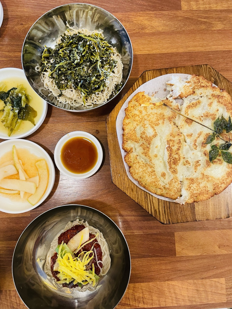  가평 점심 추천 들기름 국수맛집 가평냉면 부손 설악본점