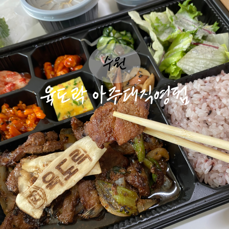  수원 아주대 맛집 육도락 아주대 직영점 프리미엄 단체 도시락 추천