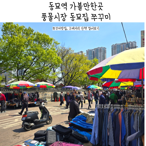 동묘역 가볼만한곳 점심 맛집 동묘집 후기 구제풍물시장 산책