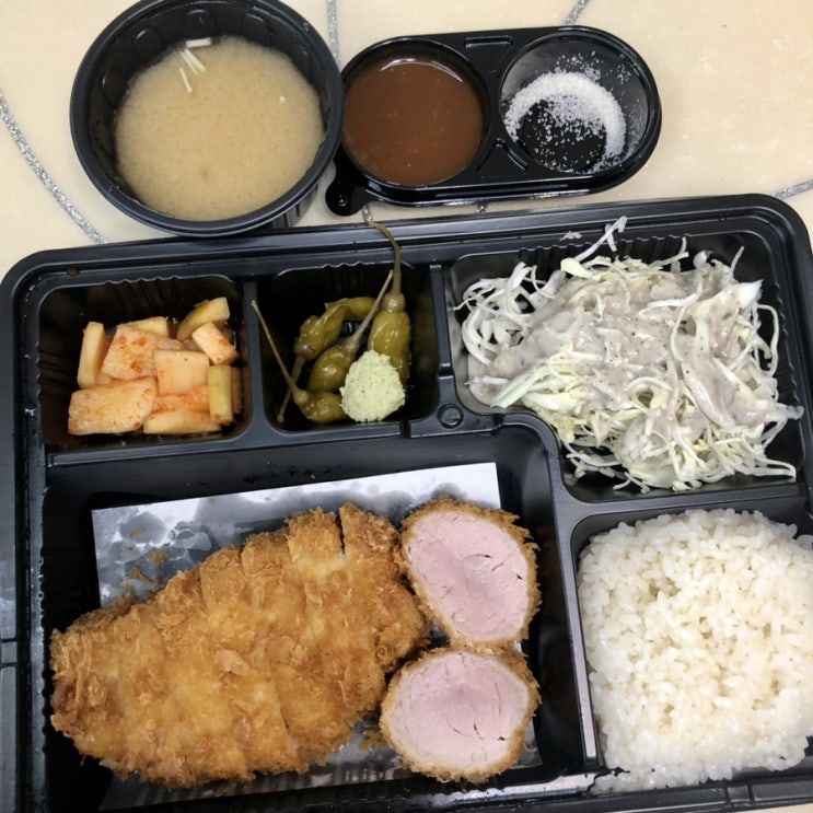  송도 지식정보단지역 맛집 태리카츠 돈까스 포장도 존맛탱