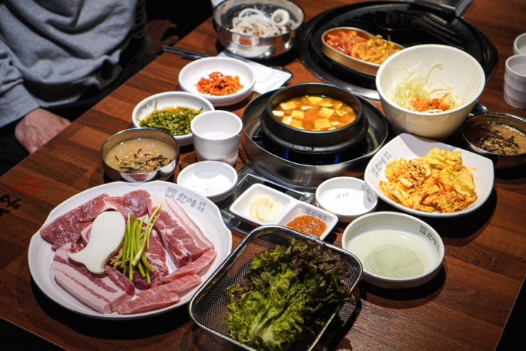  한마음정육식당 의정부 장암동 삼겹살 숙성 소고기 돼지고기 놀이방