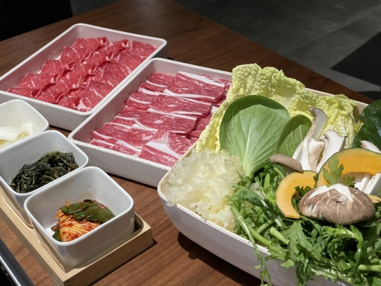  신중동 샤브샤브 맛집 | 샤브온담 부천신중동점