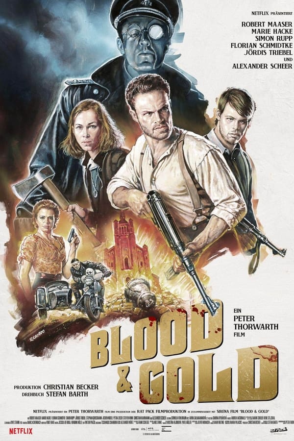  영화 블러드앤골드, Blood and Gold, 영화 후기 리뷰 평점 줄거리 결말 넷플릭스