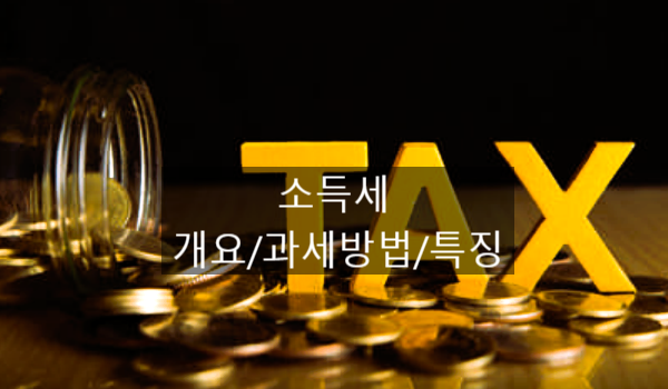  [소득세] 개요 / 과세방법 / 특징