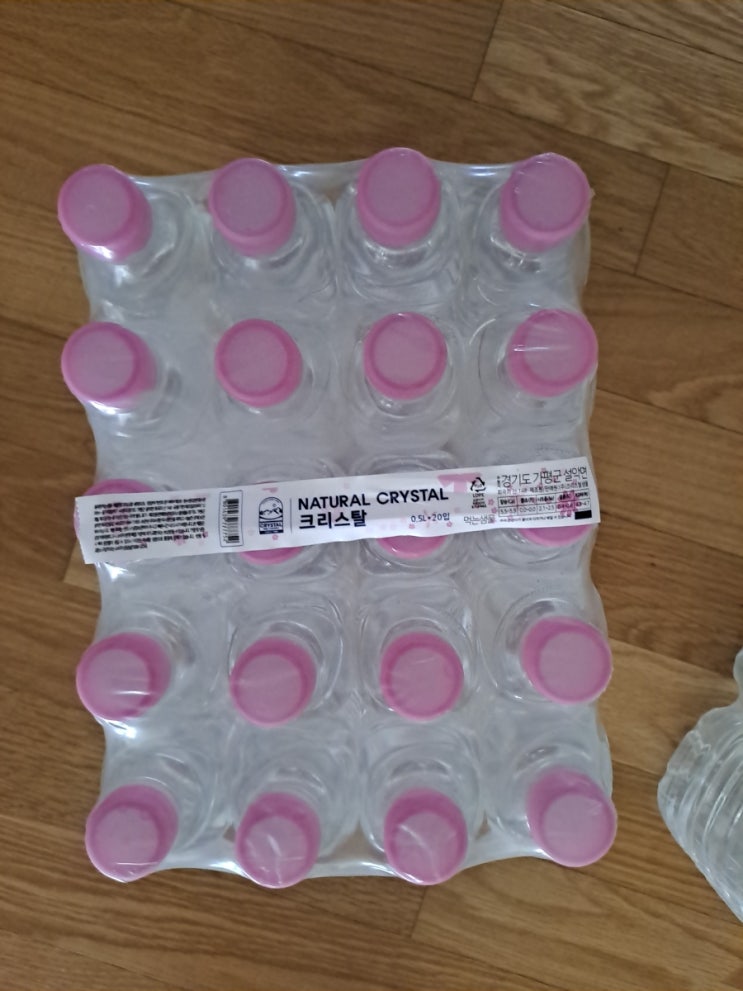  청정한 물 내츄럴크리스탈 물 리뷰