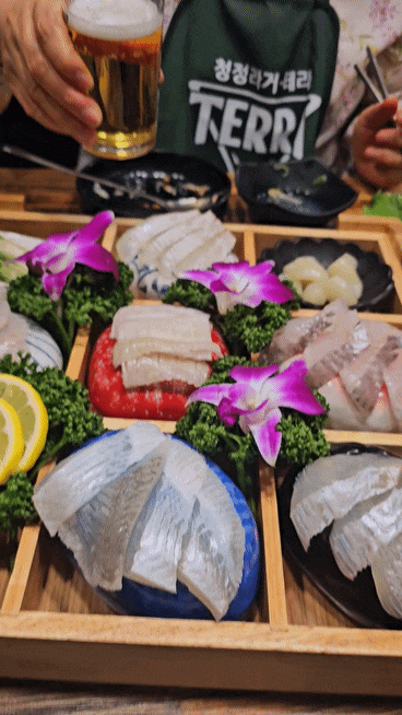  남한산성횟집 어장관리 (feat 스끼다시 플러팅맛집)