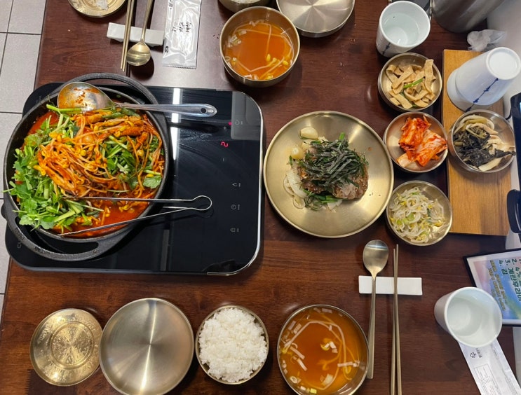  대전 시청역 맛집 담온식당 비오는 날 점심 메뉴 주차