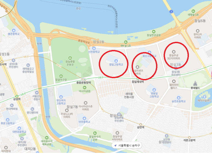  [쉬면뭐하니] 잠실 산책(잠실주공5단지, 리센츠, 엘스)